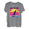 Portland Retro 80er Jahre Stil Souvenir Strand T-Shirt