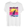 Portland Retro 80er Jahre Stil Souvenir Strand T-Shirt