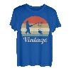 Angler Angeln Fisch Fischen Cool Humor Vintage Retro Witzig T-Shirt