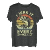 Herren Angelshirt I Jerk it Every Chance I Get Funny Bass Dad T-Shirt
