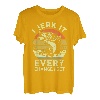Herren Angelshirt I Jerk it Every Chance I Get Funny Bass Dad T-Shirt