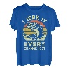Herren Angelshirt I Jerk it Every Chance I Get Funny Bass Dad T-Shirt