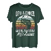 Herren Bester Opa Angeln Angler Anglerfan Fischer Fischen T-Shirt