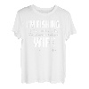 I'm fishing. If I wanted to talk I 'd be home with my Wife T-Shirt