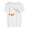 Halloween-Kürbis-Angeln. Pullover Hoodie