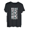 Retro Hier her Fischi Fischi Fischi Angeln T-Shirt