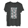 Retro Hier her Fischi Fischi Fischi Angeln T-Shirt