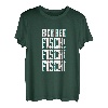 Retro Hier her Fischi Fischi Fischi Angeln T-Shirt