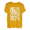 47 Jahre alt 1974 Lustiges Angeln 47. Geburtstag T-Shirt
