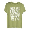 47 Jahre alt 1974 Lustiges Angeln 47. Geburtstag T-Shirt