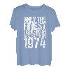 47 Jahre alt 1974 Lustiges Angeln 47. Geburtstag T-Shirt