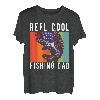 Angelzubehör Für Den Vatertag, Reel Cool Dad American Flag T-Shirt