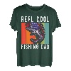 Angelzubehör Für Den Vatertag, Reel Cool Dad American Flag T-Shirt
