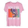 Angelzubehör Für Den Vatertag, Reel Cool Dad American Flag T-Shirt
