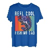 Angelzubehör Für Den Vatertag, Reel Cool Dad American Flag T-Shirt