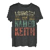 Lustiger personalisierter Name Shirt Kings Are Named Keith T-Shirt