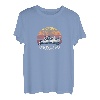 Oswego NY Vintage Bootfahren 70er Jahre Retro Boot Design T-Shirt