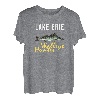 Angeln im Eriesee - Turnierfischen - Zander Jäger T-Shirt