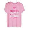 Reicht mit die Route ihr Narren die Königin will angeln T-Shirt