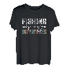 Fishing Is My Superpower Lustiges Angelzitat für Damen und Herren T-Shirt