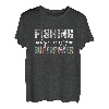Fishing Is My Superpower Lustiges Angelzitat für Damen und Herren T-Shirt