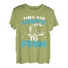 Dieses Kind liebt es, beim Angeln zu fischen T-Shirt