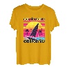 San Clemente Retro 80er Jahre Stil Souvenir Strand T-Shirt
