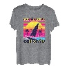 San Clemente Retro 80er Jahre Stil Souvenir Strand T-Shirt