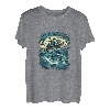 Angeln Delfin Angler Fischerfrau T-Shirt