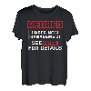 Herren Unter neuer Leitung im Ruhestand, Einzelheiten finden Sie unter Ehefrau, Lustig T-Shirt