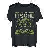 Ich Rette Fische Aus Dem Wasser Und Bier Aus Flaschen Männer T-Shirt