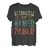 Lustiger personalisierter Name Shirt Kings Are Named Pablo T-Shirt