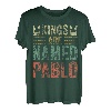 Lustiger personalisierter Name Shirt Kings Are Named Pablo T-Shirt