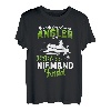 Angler Fischer Angelrute See Fluss Spruch Geschenk T-Shirt