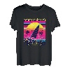 Pompano Strand Retro 80er Jahre Stil Souvenir Strand T-Shirt
