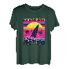Pompano Strand Retro 80er Jahre Stil Souvenir Strand T-Shirt