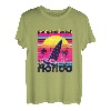 Pompano Strand Retro 80er Jahre Stil Souvenir Strand T-Shirt