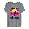 Pompano Strand Retro 80er Jahre Stil Souvenir Strand T-Shirt