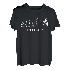 Human Fishing Evolution Aktivität Spearfishing T-Shirt