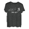 Human Fishing Evolution Aktivität Spearfishing T-Shirt