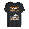 Herren Leg Dich Niemals Mit Einem Angler An Wir Kennen Orte Angeln T-Shirt