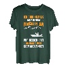 Herren Leg Dich Niemals Mit Einem Angler An Wir Kennen Orte Angeln T-Shirt
