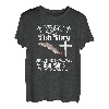 Lustige Nordhecht Angeln sogar Jesus Fisch große Mädchen T-Shirt