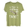 Lustige Nordhecht Angeln sogar Jesus Fisch große Mädchen T-Shirt