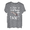 Lustige Nordhecht Angeln sogar Jesus Fisch große Mädchen T-Shirt