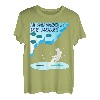 Herren Ich bin umgeben von Eisfischlöchern Eisfischerfischen T-Shirt