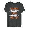 Lebende Lachs Materie Fisch Moskau T-Shirt