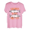 Lebende Lachs Materie Fisch Moskau T-Shirt