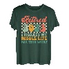 Im Ruhestand 2023 Ich habe mein ganzes Leben für Retirement gearbeitet Groovy T-Shirt