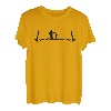 Angelabenteuer: Herzschlag mit Boot, Angeln Angler T-Shirt
